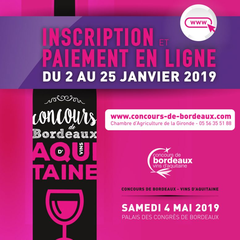 inscriptions en ligne concours de bordeaux